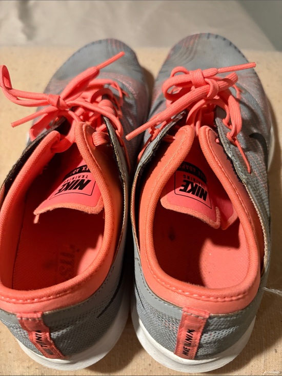 Nike Other - Nike Kids Sneakers in Gray and Coral Pink